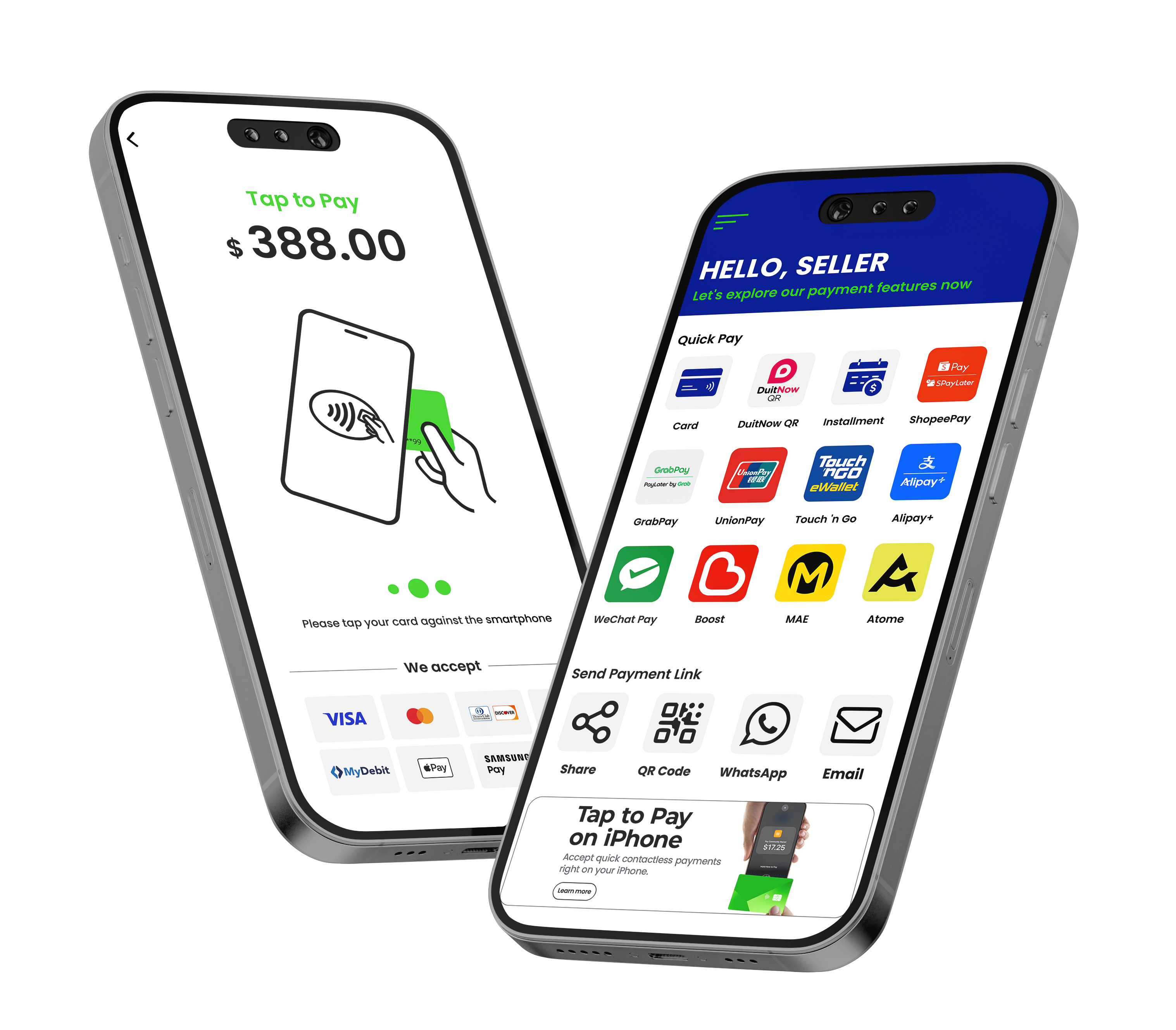 Extensive Payment Method Supported