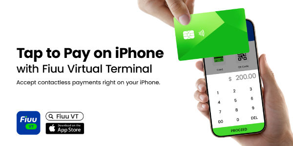 Tap To Pay On iPhone Is Now Available Through Fiuu Virtual Terminal (Fiuu VT)