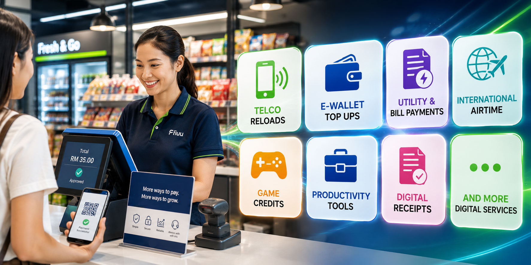 Turn Digital Services into New Revenue Opportunities with Fiuu Value-Added Services